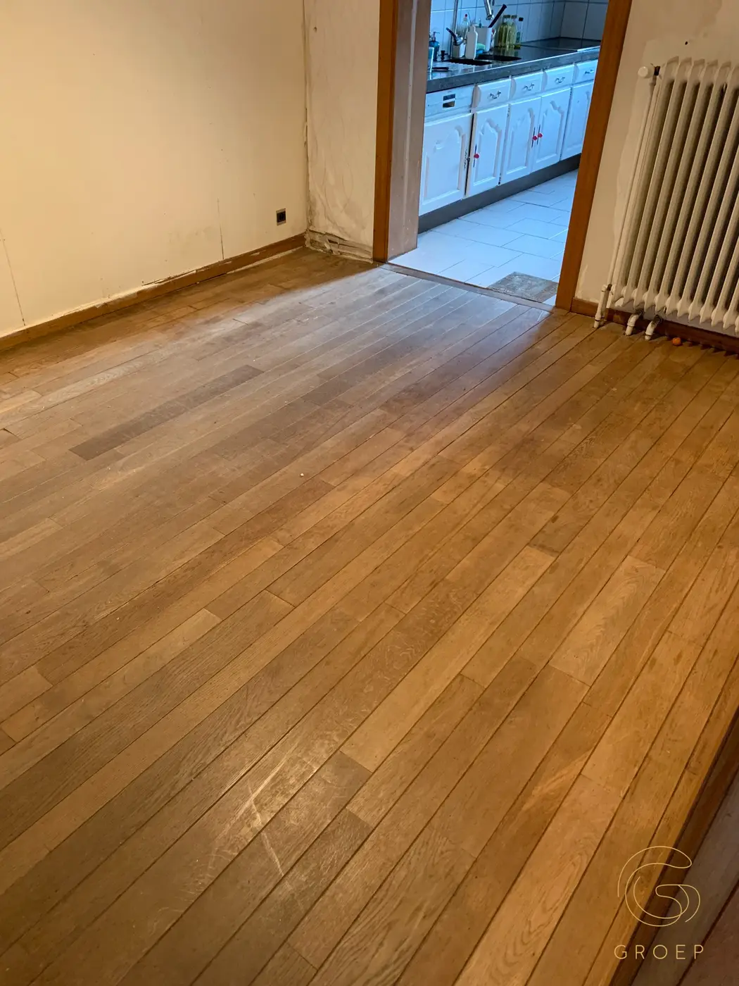 Bestaande houten vloer